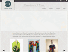 Tablet Screenshot of cocoonhouse.com